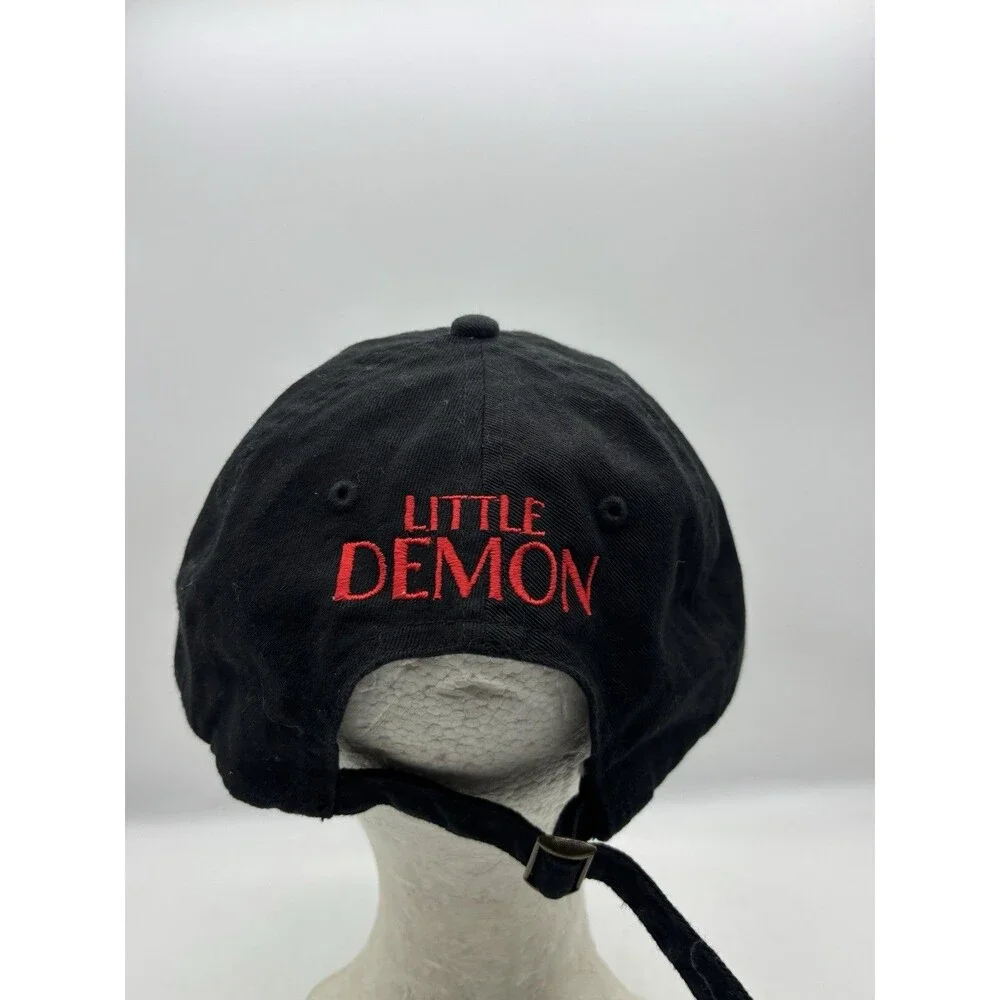 Little Demon FX Hulu Promo Hat Black Cotton Lizard Bowtie Dad Cap Adjustable